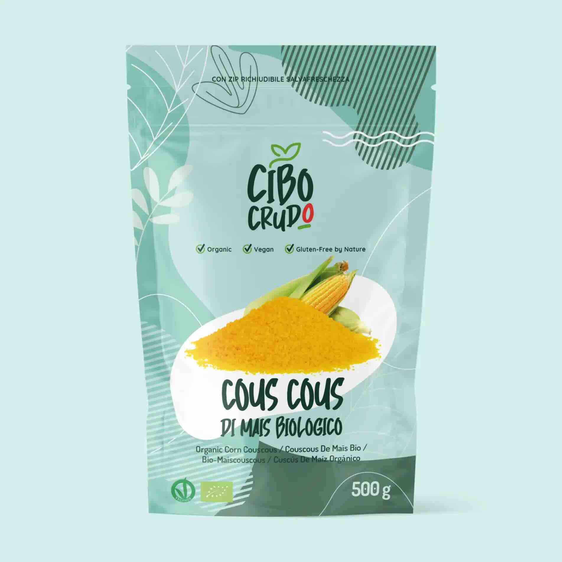 Cous Cous 100% Mais Bio- 500 gr